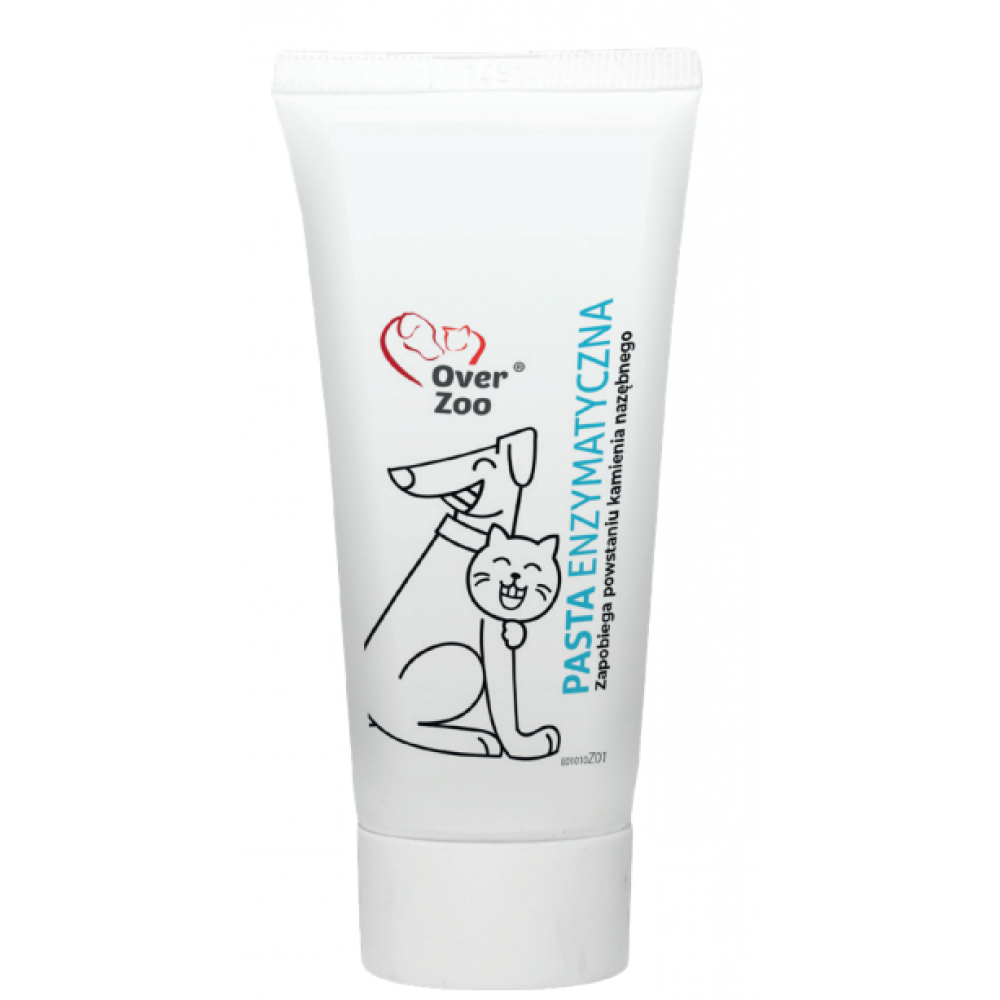 Энзимная зубная паста Over Zoo Enzym Dent для собак и кошек - 100 г Винница - изображение 1