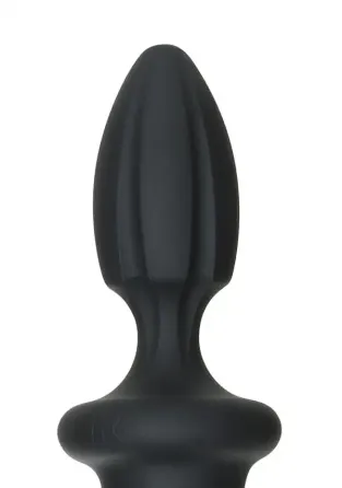 Анальний плаг з ділдо Doc Johnson Kink - Dual Density SECONDSKYN Fuck Plug - Black Львів