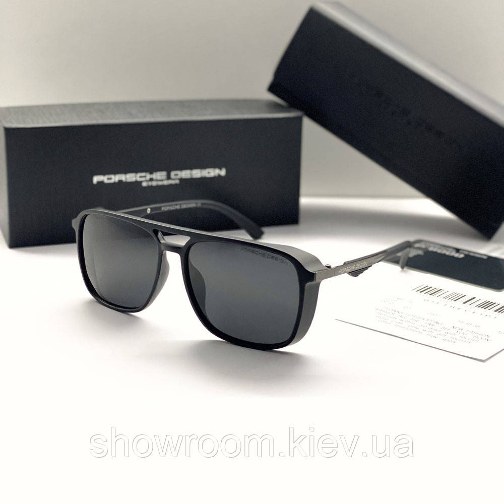 Мужские солнцезащитные очки с поляризацией Porsche Design (2165) Киев - изображение 4