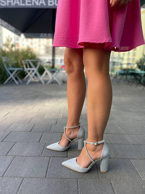 YES MILE Босоніжки жіночі YES MILE LEI-87 срібні (літо, еко-шкіра) (5885) Коломия - фото 8