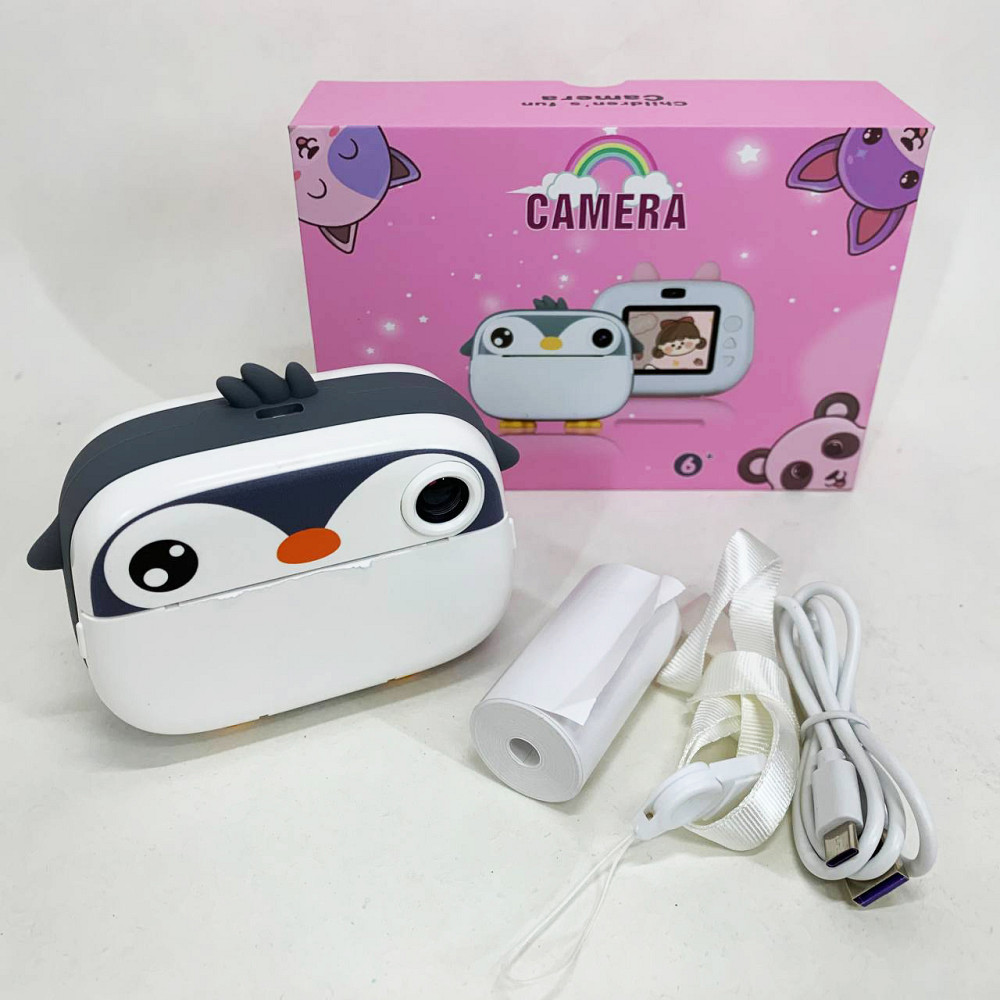 Детская фотокамера с термопечатью, Детский фотоапарат селфи с печатью фотографий, Мини-камера для детей DE-48 Львов - изображение 8