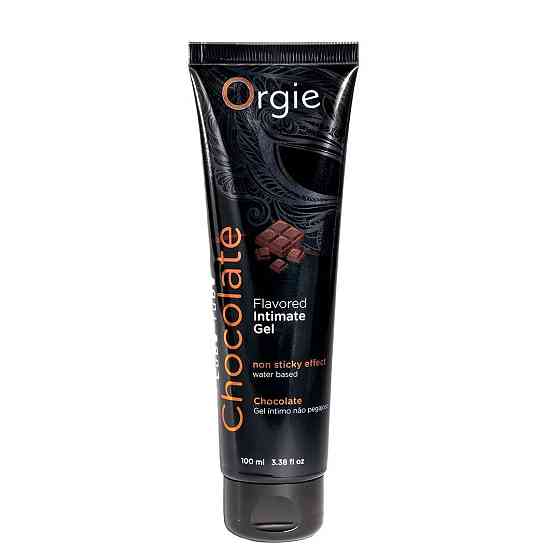 Лубрикант на водній основі Orgie Lube Tube Chocolate, 100 мл, зі смаком та ароматом шоколаду Sex Aura Київ