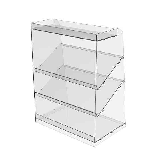 Підставка вітрина EKOSTAR 4 полиці 300х200х400 Київ