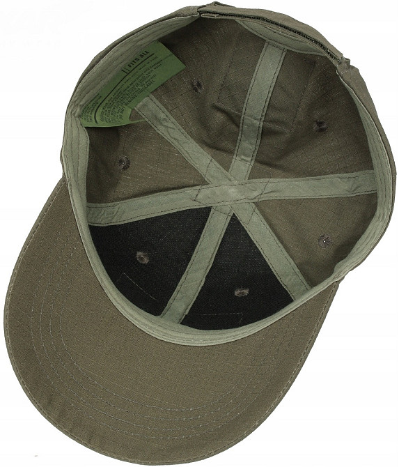 Тактична Бейсболка з 3 липучками Texar "Rip-Stop" (04-TAKT-HE-OLIV) Olive Нововолинськ - фото 5