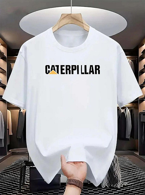 Футболка чоловіча с принтом  48 Біла 2664092986 Дніпро - фото 1