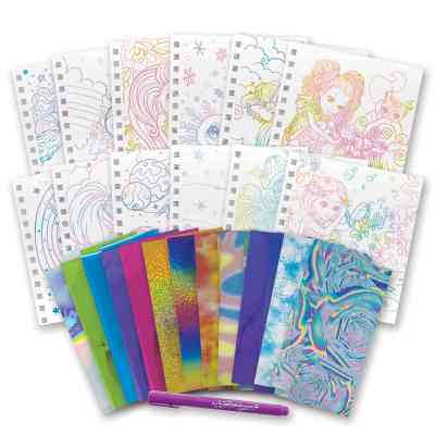 Набір для творчості Nebulous Stars Скетчбук Фантазійне мистецтво з фольги (11025) Вінниця