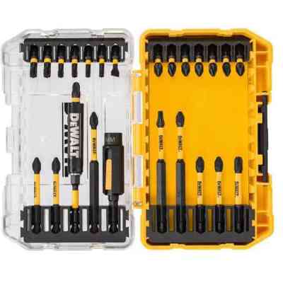 Набір біт DeWALT EXTREME FLEXTORQ, Phillips,Pozidriv, Torx, Slotted, L = 25, 57, 85 мм, 25 шт, кейс (DT70730T) Вінниця