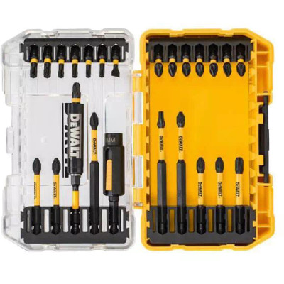 Набір біт DeWALT EXTREME FLEXTORQ, Phillips,Pozidriv, Torx, Slotted, L = 25, 57, 85 мм, 25 шт, кейс (DT70730T) Вінниця - фото 1
