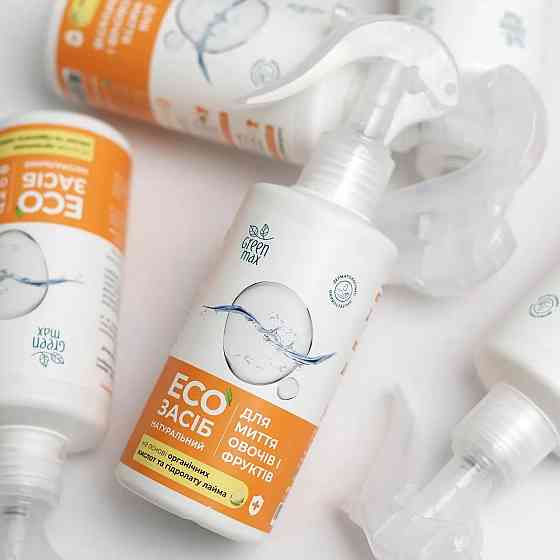 EКОзасіб натуральний для миття овочів та фруктів Green Max 200 мл Київ