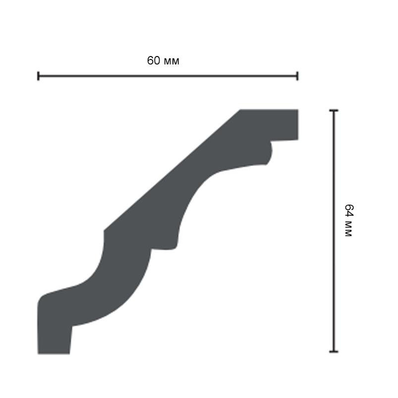 Карниз полиуретановый гладкий Gaudi Decor P 2009 Днепр - изображение 2