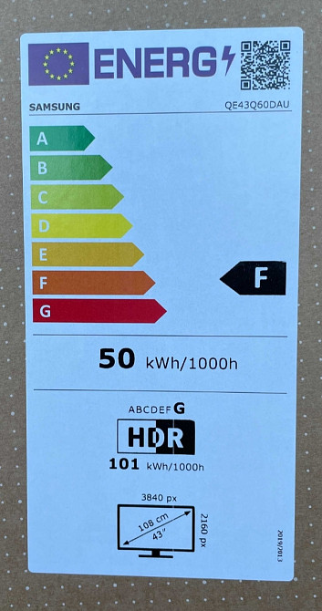 Телевизор Samsung QE43W60D QLED Киев - изображение 6