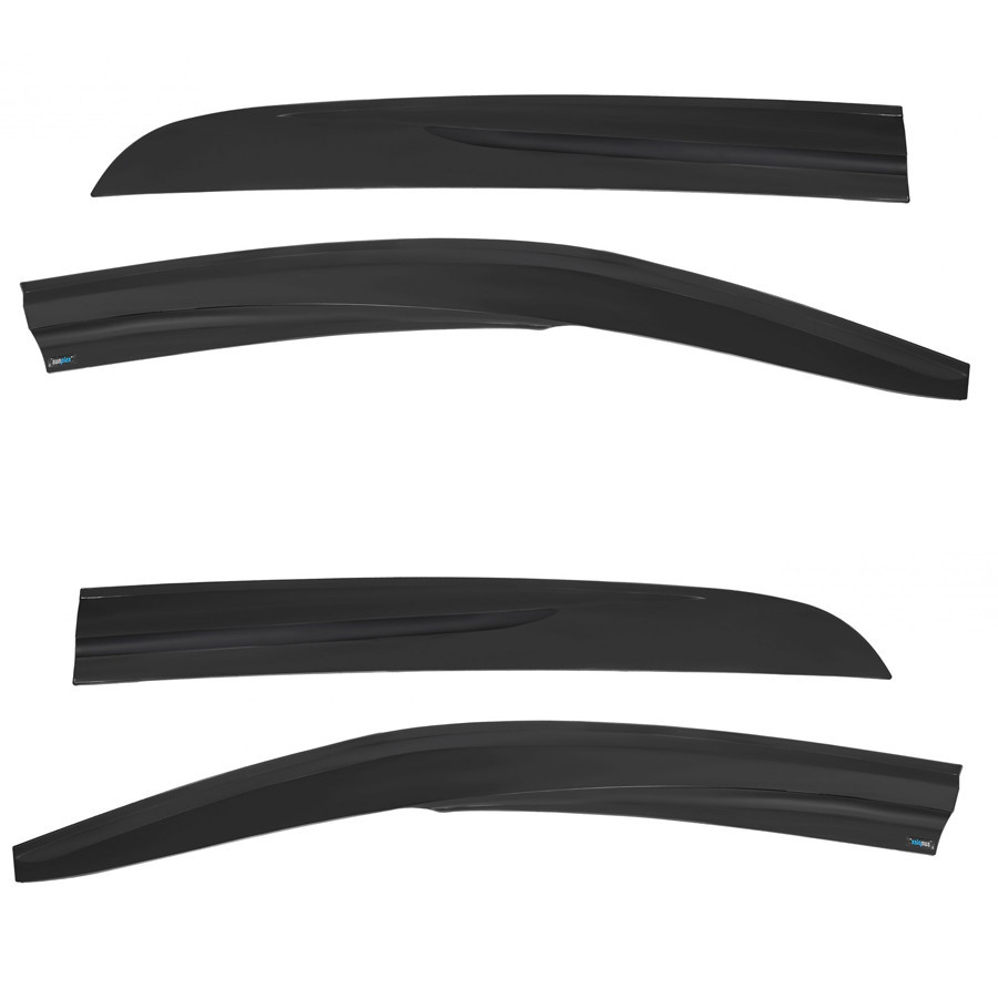 Дефлектори вікон (вітровики) Citroen C Elysee 2012-2023, 4шт, SunPlex, седан, на скотчі Київ - фото 1