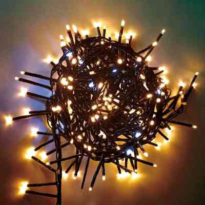 Гірлянда ColorWay Мішура-водоспад LED 250 5 м 150 теплий статичний+100 білий водоспад (CW-G-250L5VMC) Вінниця