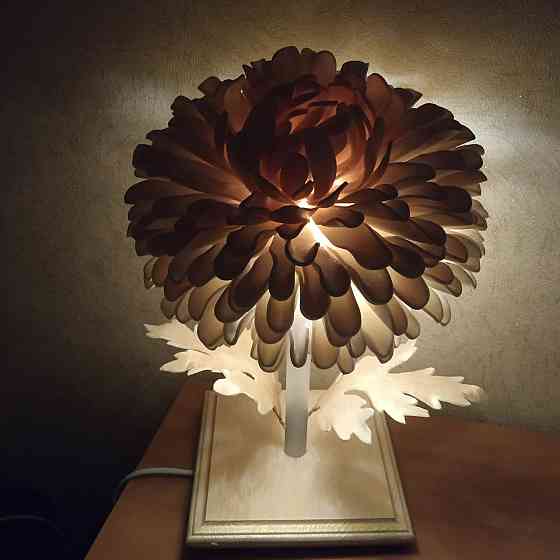 Світильник-нічник "Золота хризантема" Дніпро