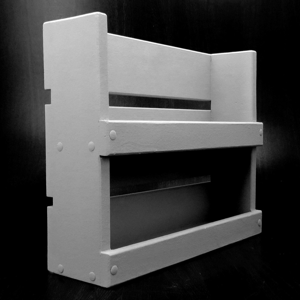 Полиця для ванної "Віттен 45" маренго Миколаїв - фото 1