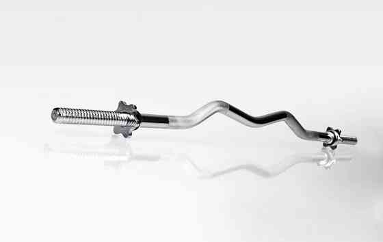 Штанга набірна W-подібна на 20 кг Гантелі, гирі, штанги і диски з пластиковим покриттям Київ