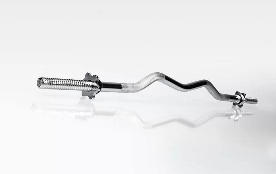 Штанга наборная W-образная на 20 кг Гантели, гири, штанги и диски с пластиковым покрытием Киев - изображение 2