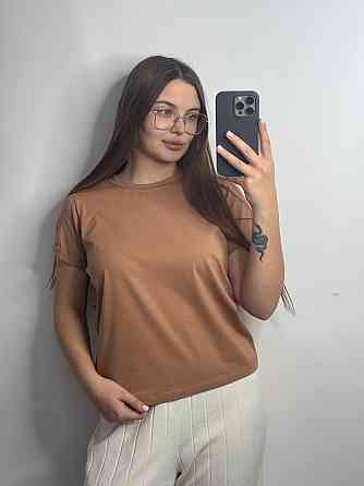 Базова футболка жіноча однотонна Рожевий S Харків