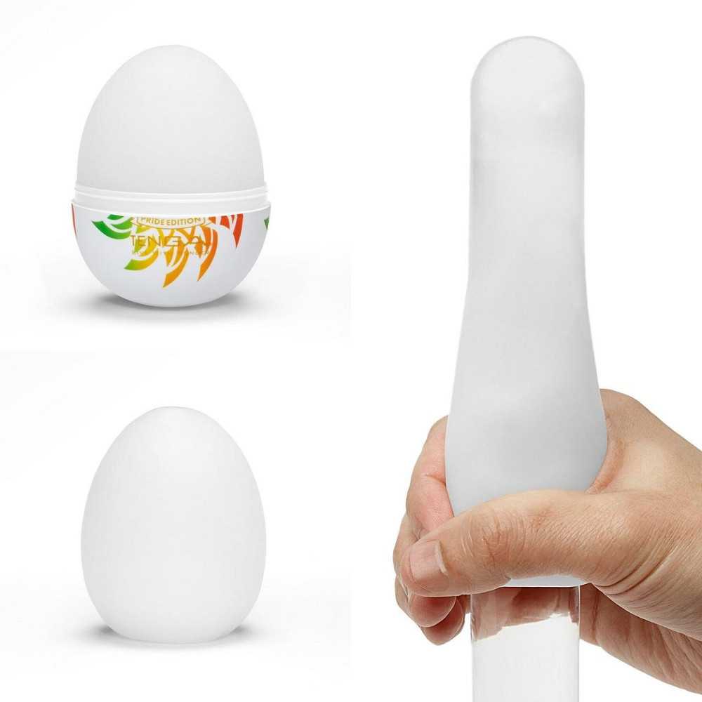 Мастурбатор-яйце Tenga Egg Shiny II Pride Edition Sex Aura Київ - фото 3