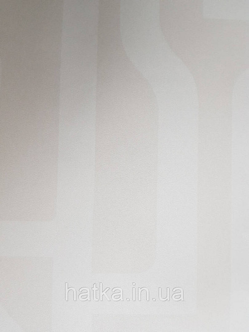 Шпалери вінілові Lutece Bensimon геометрія абстракція смуги фігури молочні на світло-бежевому Київ - фото 2