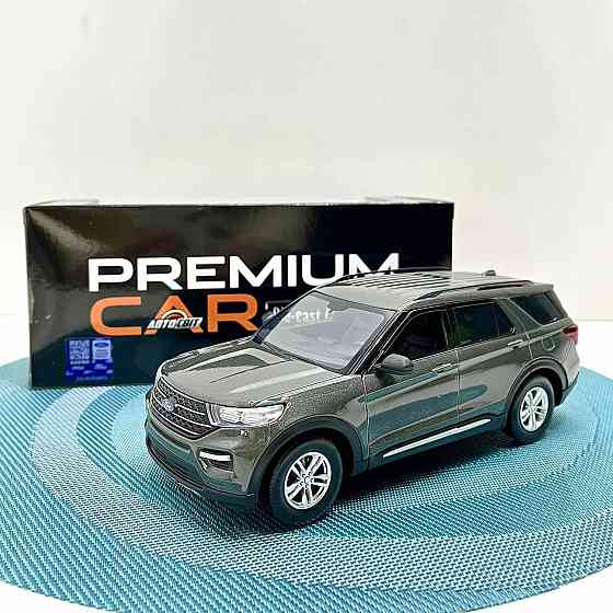 Машина Автосвіт Ford Explorer XLT інерційна металева відчиняються двері 21 см Сіра (AP-1922) Чернігів