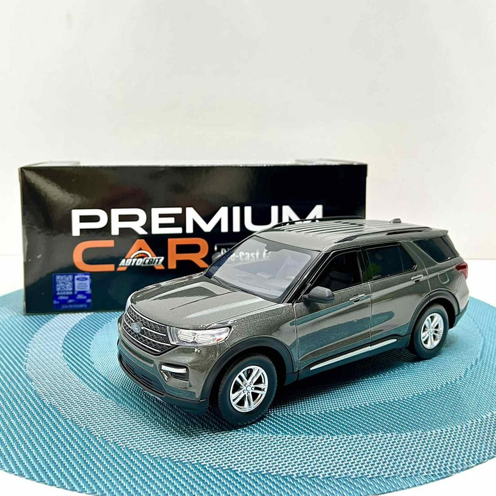 Машина Автосвіт Ford Explorer XLT інерційна металева відчиняються двері 21 см Сіра (AP-1922) Чернігів - фото 4