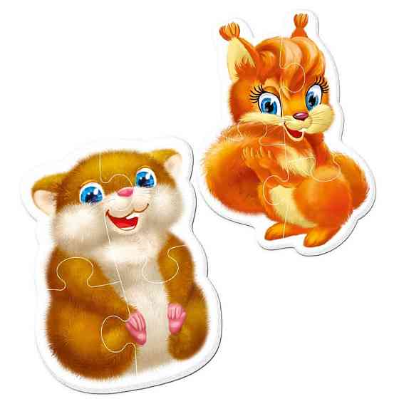 Детские магнитные пазлы 