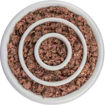 Посуда для собак Trixie Миска пластиковая для медленного кормления 450 мл/23 см (серая) (4011905250298) Винница