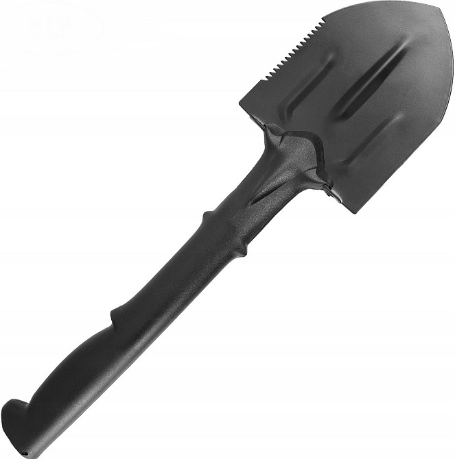 Універсальна Саперна Лопата 2в1 з пилкою в чохлі MFH (27021) Вуглецева сталь Нововолинськ - фото 2