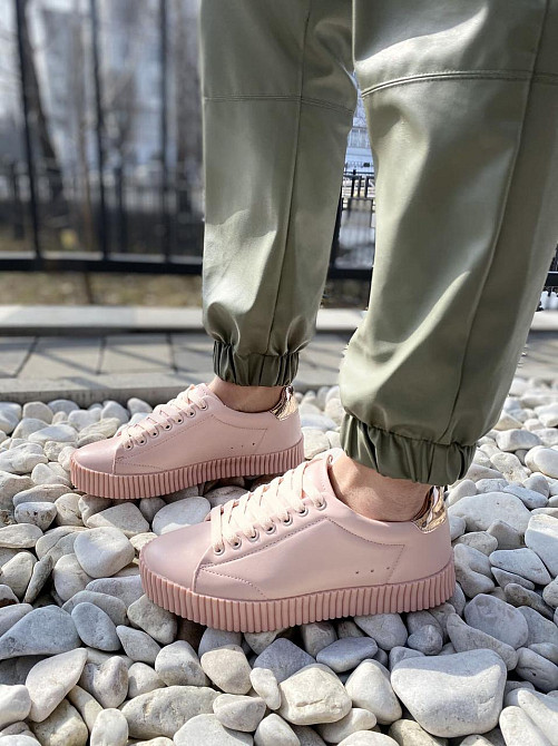 Vices Кросівки жіночі VICES 7170-20 пудра (весна-осінь, еко-шкіра) (1471) 37р.38р.39р. Коломия - фото 1