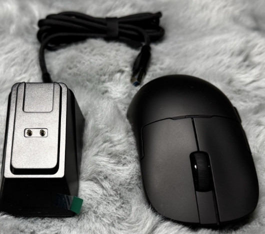 Игровая мышь Ajazz aj159 apex Black/White/ 8000ГЦ+Док станция. Харьков - изображение 2