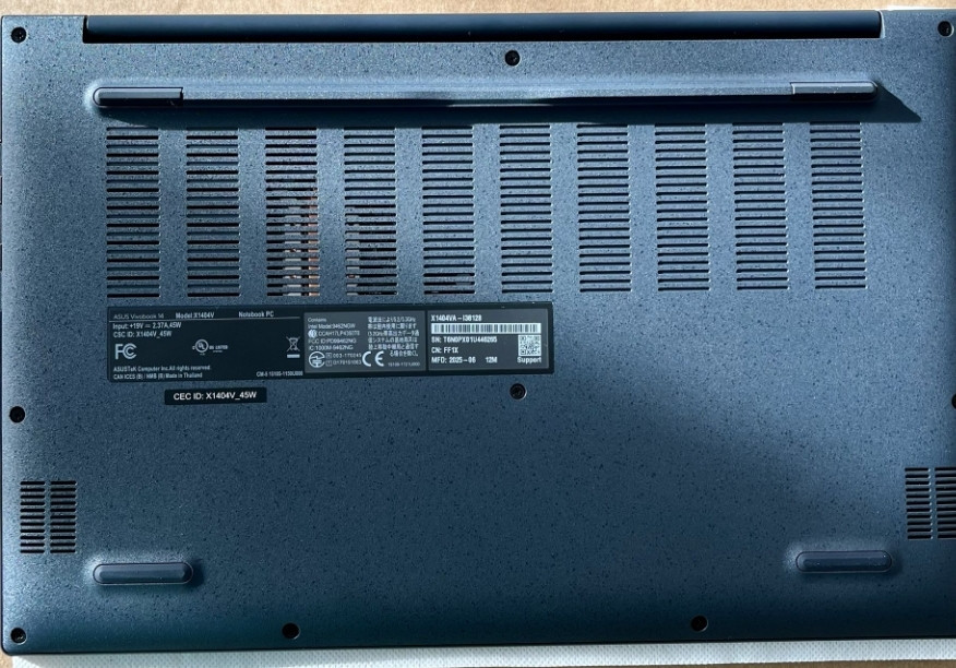 Ноутбук Новый Asus Vivobook 14 X1404VA i3/8Gb/128Gb. Харьков - изображение 4