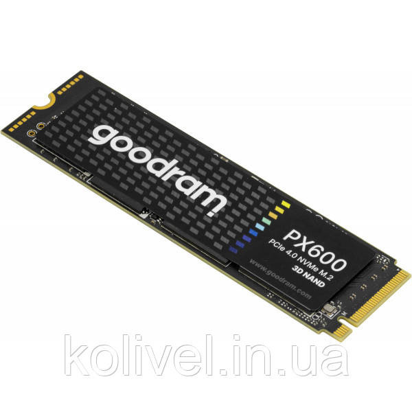 SSD 500GB GoodRAM PX600 M.2 2280 PCIe NVMe Gen 4x4 3D NAND, Retail (SSDPR-PX600-500-80#) Київ - фото 3