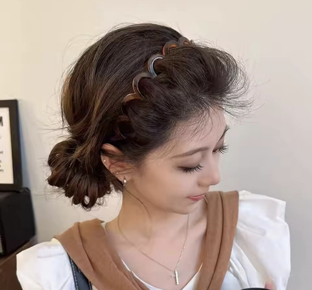 Обруч ободок для волосся Чорний Сміла - фото 5