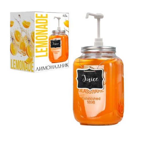 Лимонадник 4000мл 9038-5 S&T
    
            
                Лимонадник 4000 мл 9038-5 S&T
    
                
                    S&T Житомир - фото 1