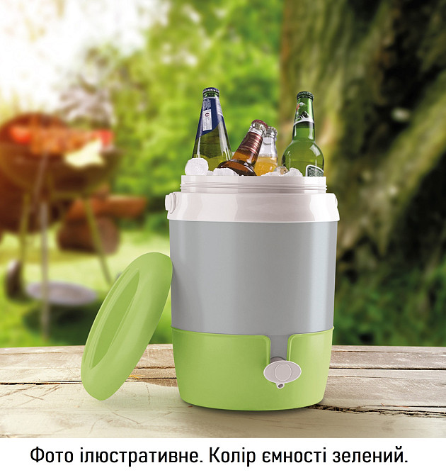 Термоємність для напоїв та продуктів Adriatic 6 л, салатова Київ - фото 8