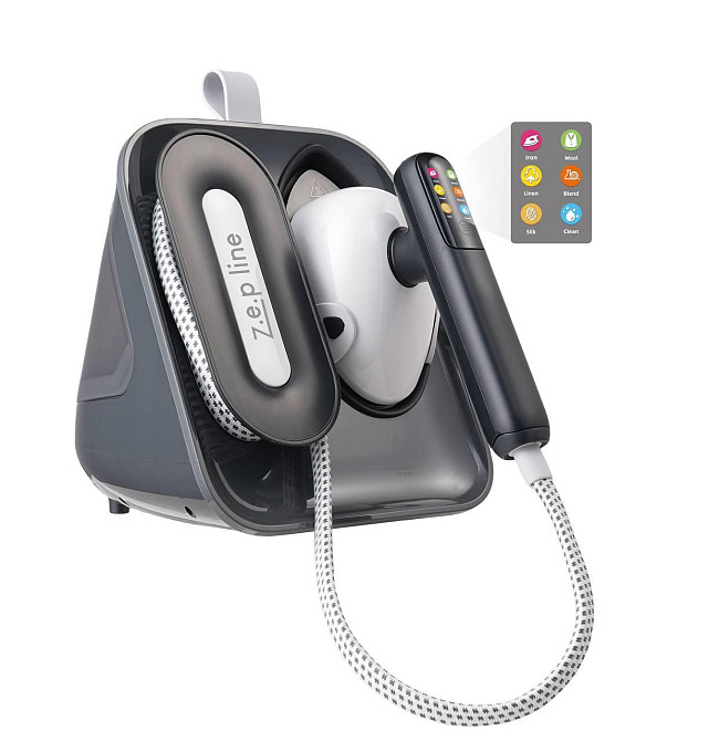 Ручна парова праска Zepline ZP-00222 3000Вт, резервуар 1.5л, подача пари 50г/хв, сенсорне керування Одеса - фото 4