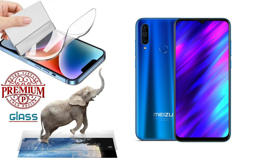 Поліуретанова плівка Meizu M10, Meizu M10s, Premium, товщина 0,2 мм Київ - фото 1