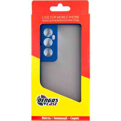 Чохол до мобільного телефона Dengos Matte Realme C65 (Blue) (DG-TPU-MATT-144) Вінниця