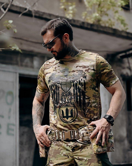 Тактична потовідвідна футболка roman eagle ДЛ7029 Одеса - фото 3