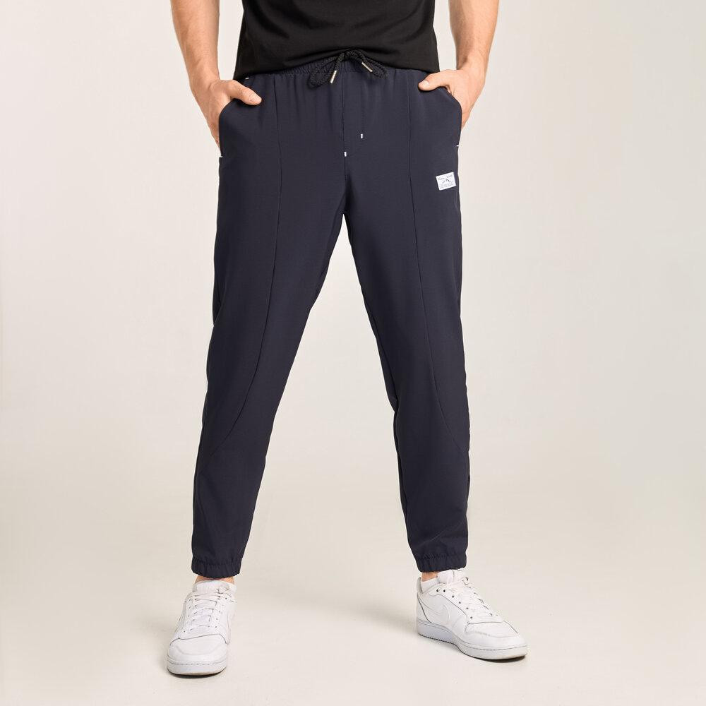 Мужские повседневные джоггеры. Темно-синие джоггеры летние с карманами Pobedov Savaya Киев - изображение 6