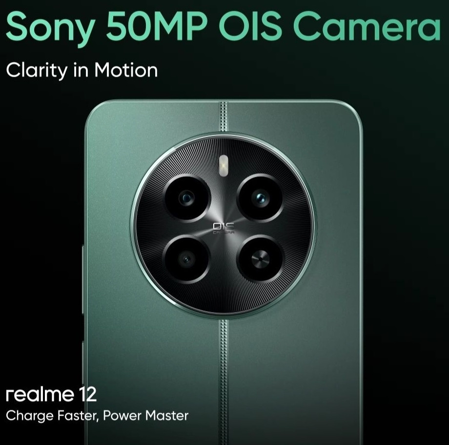 Телефон Realme 12 4G 8/256Gb. 8/512Gb. Green Global NFC 67w. Amoled 120Hz. Sony LYT -6 Киев - изображение 3