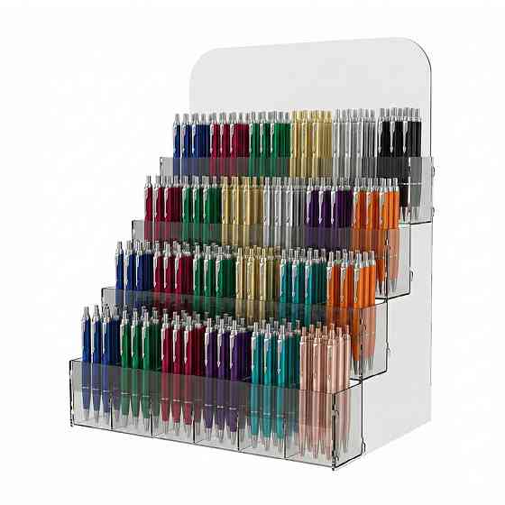 Підставка EKOSTAR для ручок та олівців 4 яруси на 24 комірки Київ