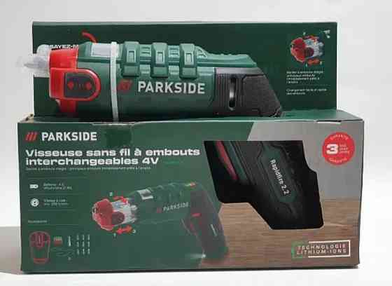 Акумуляторна викрутка з барабаном для біт Parkside Rapidfire 2.2 (4 В (2 Ач), 7 Нм,) Киев