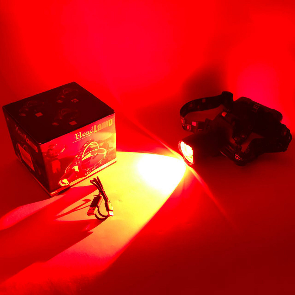 Фонарь на голову для бега, Налобный фонарь для сто, налобный рыбалки Police Фонарик на лоб WN-97 Киев - изображение 6