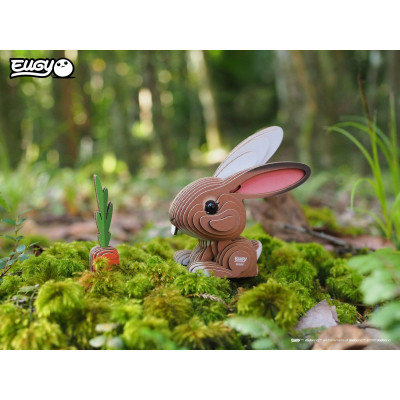 Пазл Eugy 3D Зоопарк Кролик (XEG-071) Вінниця - фото 7