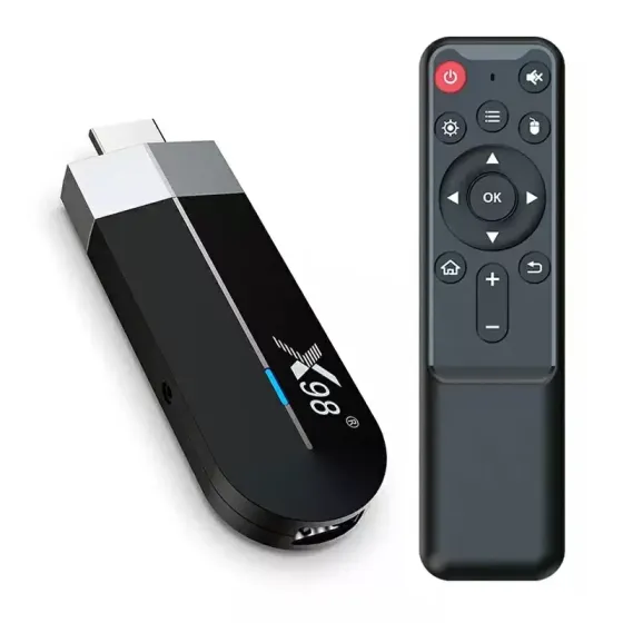 Смарт ТВ приставка стик X98 S500 4/32 Гб Smart TV Box Android 11 Андроїд ТВ бокс Київ