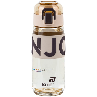 Пляшка для води Kite 550 мл коричнева (K25-1232-3) Вінниця - фото 1