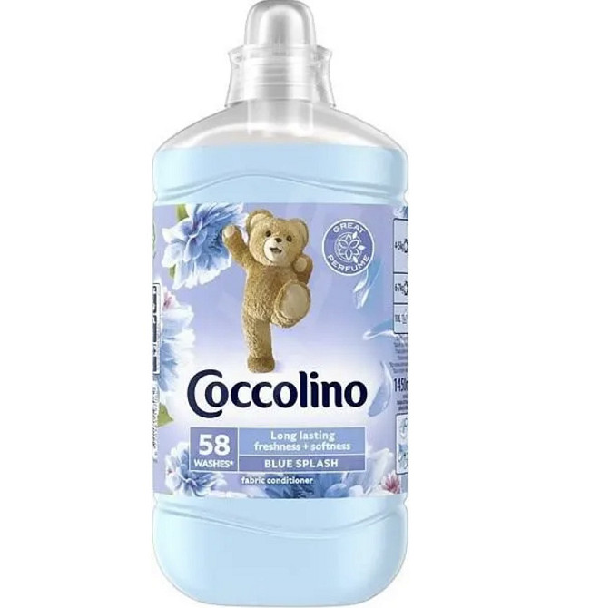 Кондиціонер ополіскувач Coccolino Blue Splash 1450 мл (58 циклів прання). Виноградів - фото 3