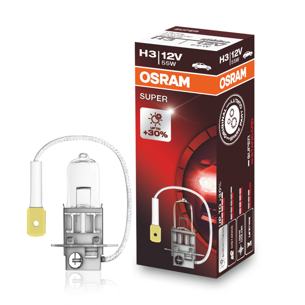 Osram 64151SUP — галогенная автолампа 55W серии Superior Performance Ковель - изображение 1